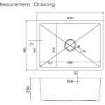 sink drawing