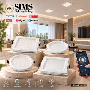 LED Slim Glass Downlight-Tuya smart-all