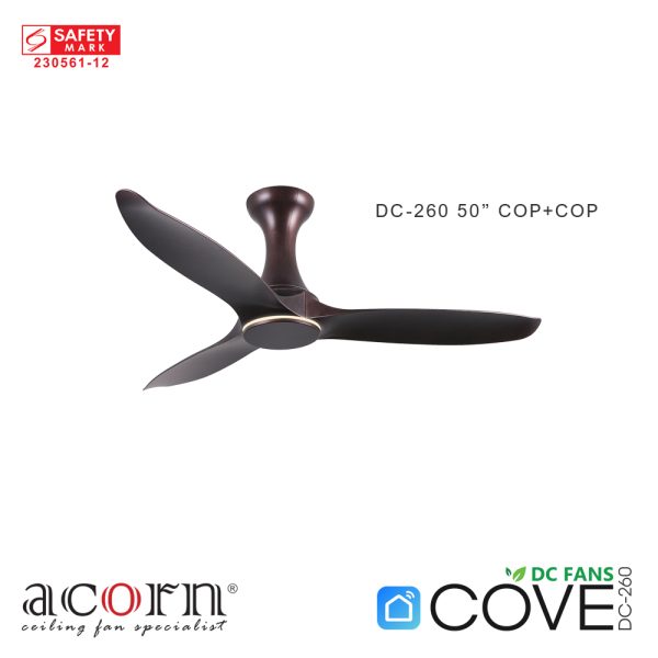 3 Blades Ceiling fan 50-DC-260-COPCOP