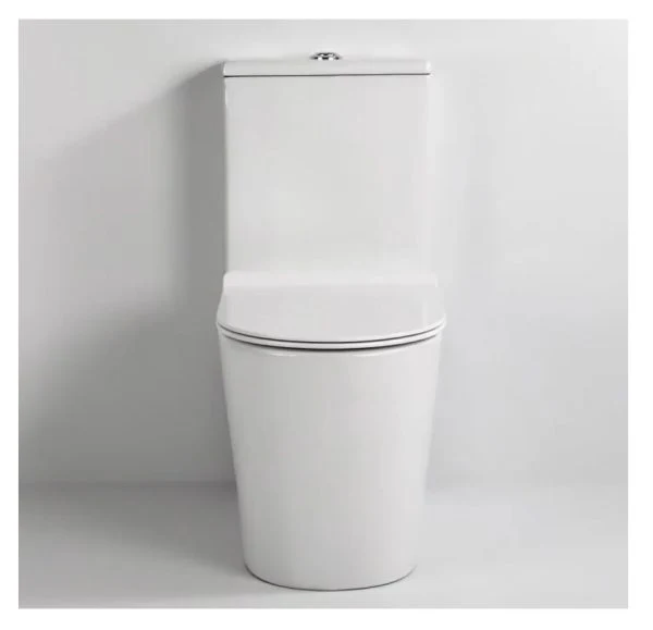 Toilet Bowl Eaco T988 One-Piece Rimless Tornado Dual-Flush with Geberit System (S-Trap/P-Trap)